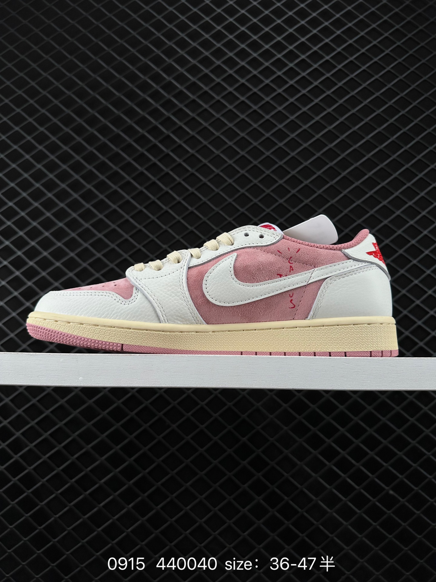 fragment design x Travis Scott x Nike Air Jordan 1 Low OG SP”Black/Green Toe“